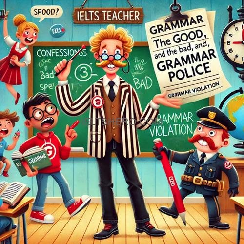 Confessions of an IELTS Teacher. The Good, the Bad, and the Grammar Police
